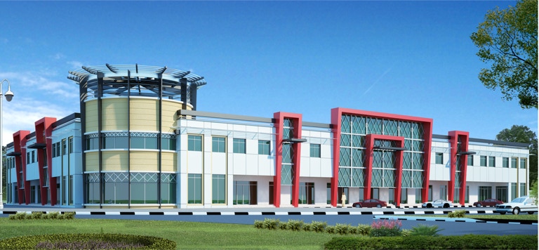 industrial warehouse